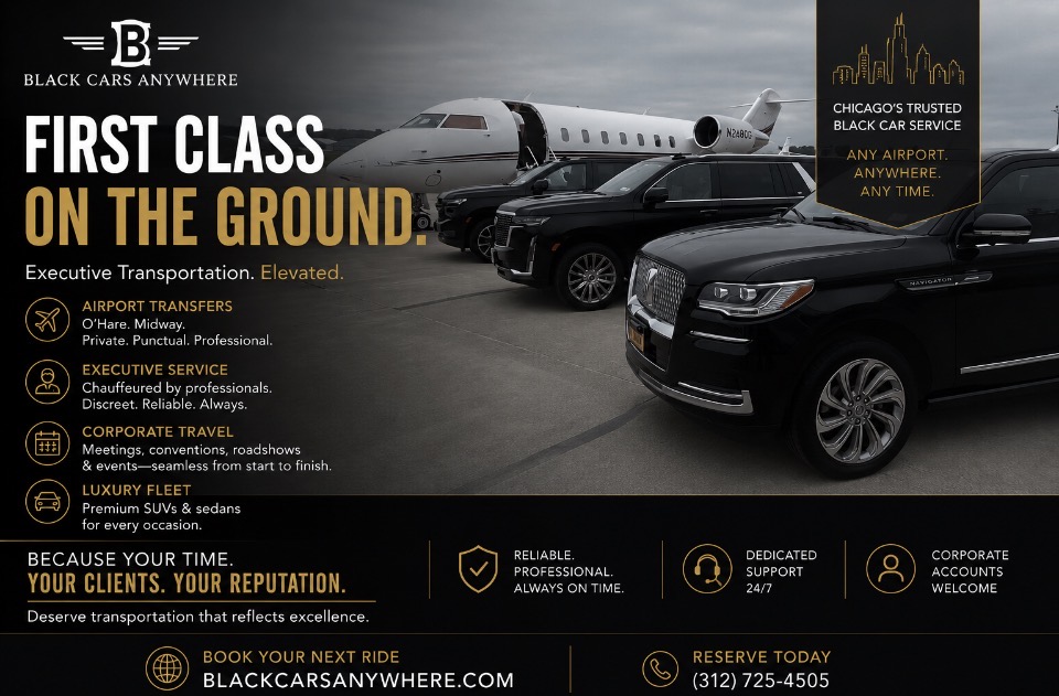 Black Cars Anywhere — Transportation work, photo 1 of 4